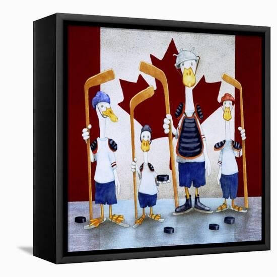 The Home Team-Will Bullas-Framed Premier Image Canvas