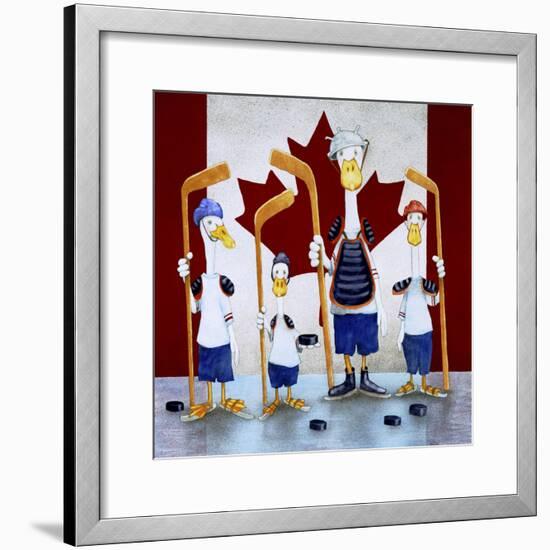 The Home Team-Will Bullas-Framed Premium Giclee Print