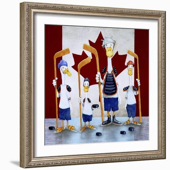 The Home Team-Will Bullas-Framed Premium Giclee Print