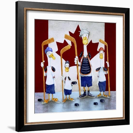 The Home Team-Will Bullas-Framed Giclee Print