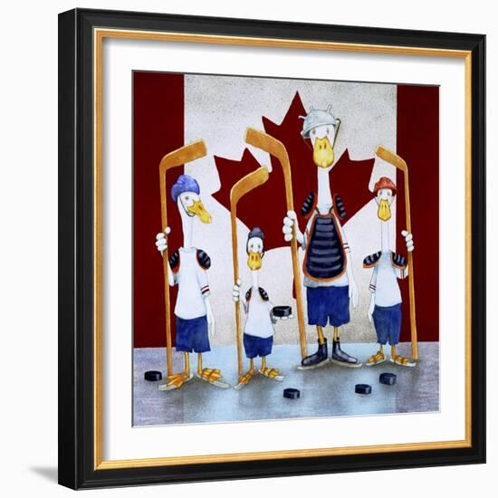 The Home Team-Will Bullas-Framed Giclee Print