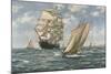 The Homecoming-Montague Dawson-Mounted Giclee Print