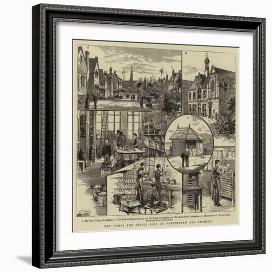 The Homes for Little Boys at Farningham and Swanley-null-Framed Giclee Print