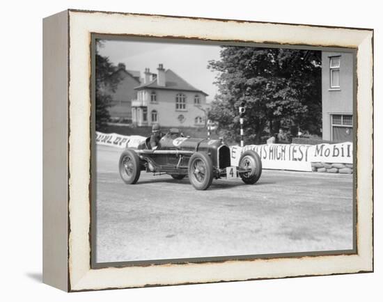 The Hon Brian Lewis in an Alfa Romeo Tipo B P3, Isle of Man, 1934-null-Framed Premier Image Canvas