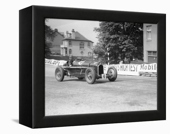 The Hon Brian Lewis in an Alfa Romeo Tipo B P3, Isle of Man, 1934-null-Framed Premier Image Canvas