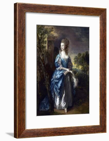 The Hon. Frances Duncombe-Thomas Gainsborough-Framed Giclee Print