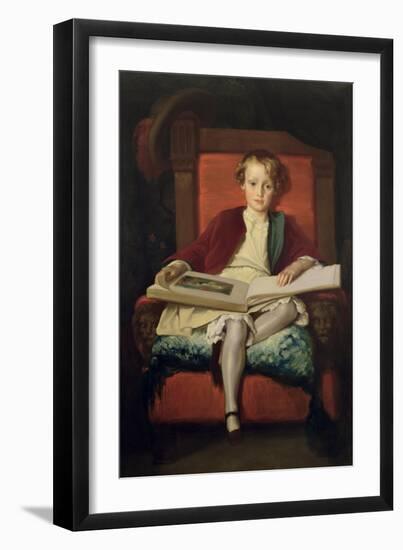 The Hon. Frederic Wellesley, 1851-Frederick Leighton-Framed Giclee Print