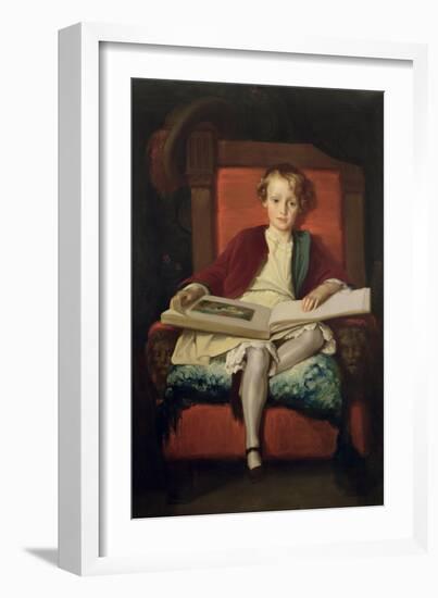 The Hon. Frederic Wellesley, 1851-Frederick Leighton-Framed Giclee Print