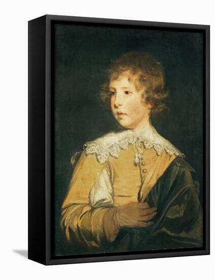 The Hon. George Seymour Conway in Van Dyck Costume-Sir Joshua Reynolds-Framed Premier Image Canvas