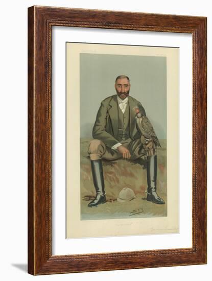 The Hon Gerald William Lascelles-Sir Leslie Ward-Framed Giclee Print