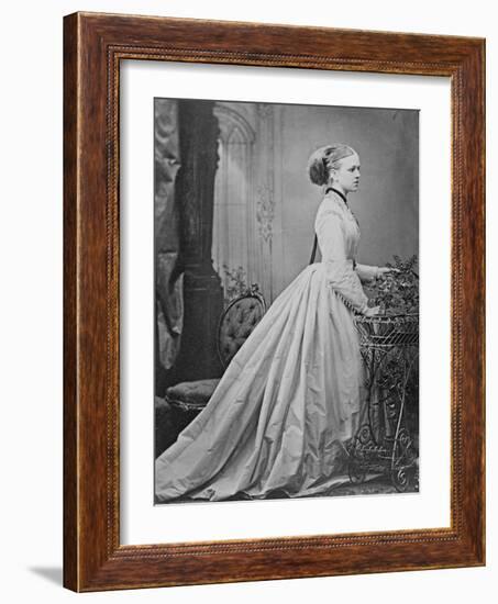 The Hon. Katie Dillon, 1860s-null-Framed Photographic Print