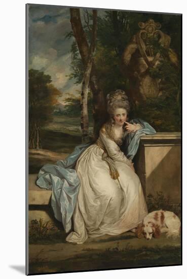 The Hon. Miss Monckton, 1777?8-Sir Joshua Reynolds-Mounted Giclee Print