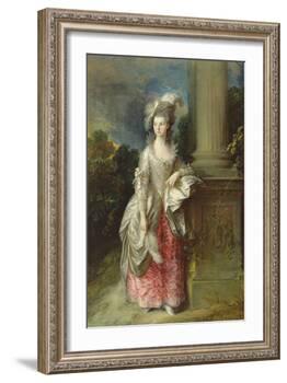 The Hon. Mrs. Graham-Thomas Gainsborough-Framed Giclee Print