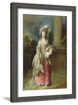 The Hon. Mrs. Graham-Thomas Gainsborough-Framed Giclee Print