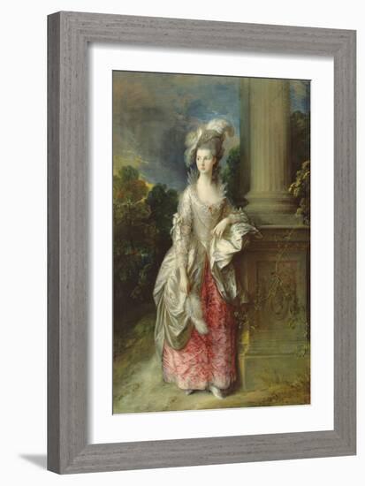 The Hon. Mrs. Graham-Thomas Gainsborough-Framed Giclee Print