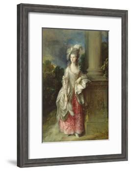 The Hon. Mrs. Graham-Thomas Gainsborough-Framed Giclee Print