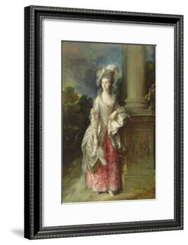 The Hon. Mrs. Graham-Thomas Gainsborough-Framed Giclee Print