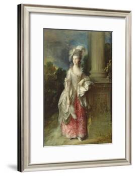 The Hon. Mrs. Graham-Thomas Gainsborough-Framed Giclee Print
