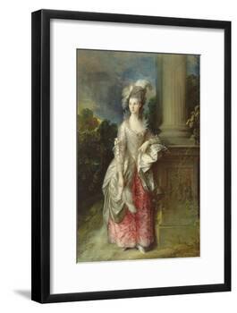 The Hon. Mrs. Graham-Thomas Gainsborough-Framed Giclee Print