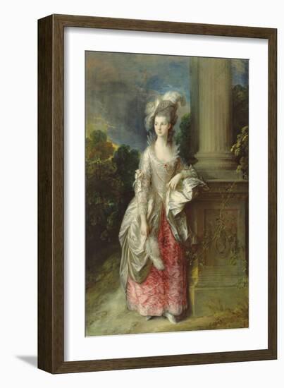 The Hon. Mrs. Graham-Thomas Gainsborough-Framed Giclee Print