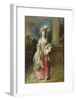 The Hon. Mrs. Graham-Thomas Gainsborough-Framed Giclee Print