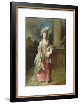 The Hon. Mrs. Graham-Thomas Gainsborough-Framed Giclee Print