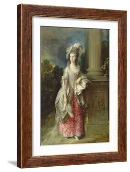The Hon. Mrs. Graham-Thomas Gainsborough-Framed Giclee Print