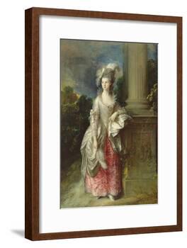 The Hon. Mrs. Graham-Thomas Gainsborough-Framed Giclee Print