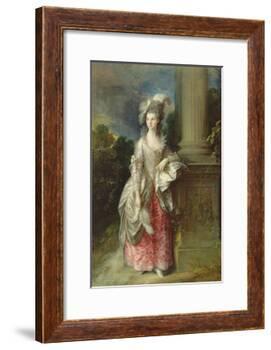 The Hon. Mrs. Graham-Thomas Gainsborough-Framed Giclee Print