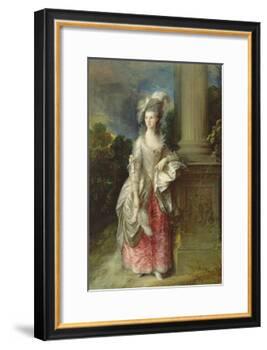 The Hon. Mrs. Graham-Thomas Gainsborough-Framed Giclee Print