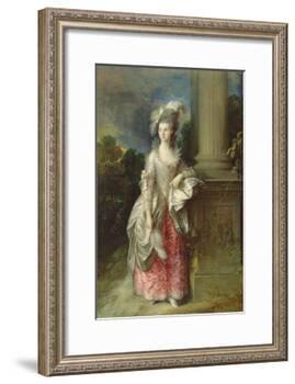 The Hon. Mrs. Graham-Thomas Gainsborough-Framed Giclee Print