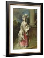 The Hon. Mrs. Graham-Thomas Gainsborough-Framed Giclee Print