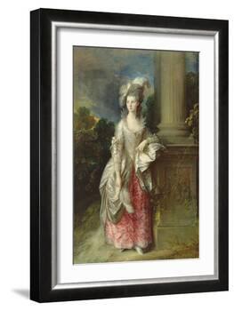 The Hon. Mrs. Graham-Thomas Gainsborough-Framed Giclee Print