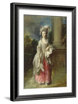 The Hon. Mrs. Graham-Thomas Gainsborough-Framed Giclee Print