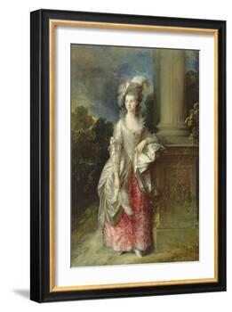 The Hon. Mrs. Graham-Thomas Gainsborough-Framed Giclee Print