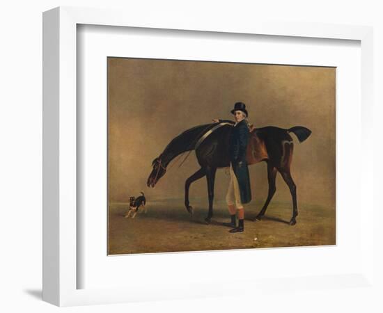 The Hon. Peniston Lamb with His Horse Assassin, 1929-Benjamin Marshall-Framed Giclee Print