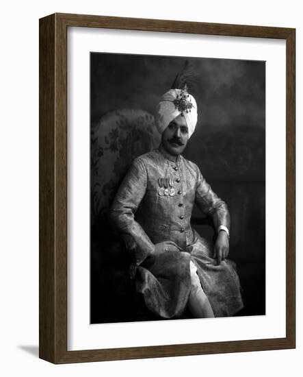 The Hon Raja Charanjit Singh-James Lafayette-Framed Giclee Print