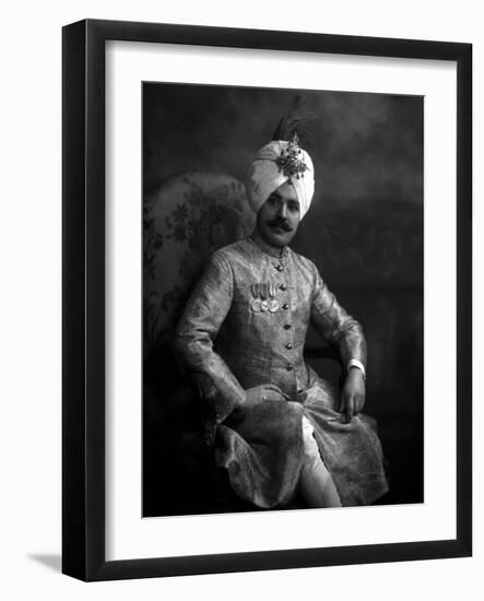 The Hon Raja Charanjit Singh-James Lafayette-Framed Giclee Print