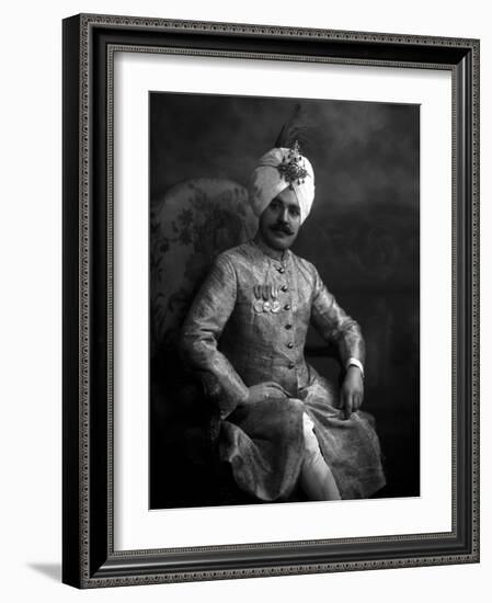 The Hon Raja Charanjit Singh-James Lafayette-Framed Giclee Print