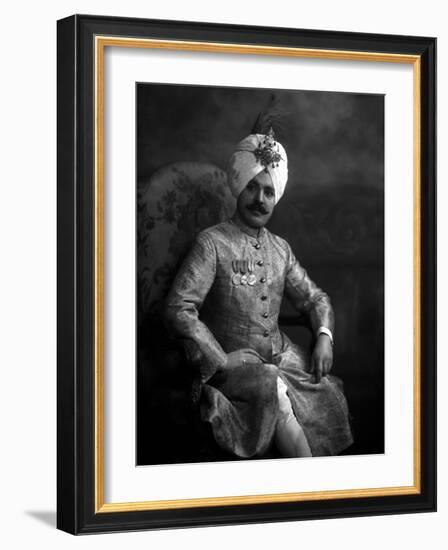 The Hon Raja Charanjit Singh-James Lafayette-Framed Giclee Print