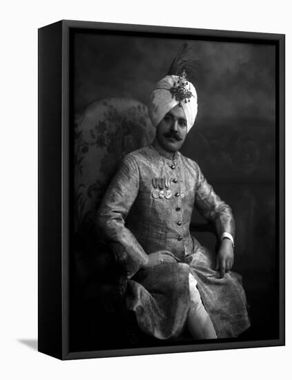 The Hon Raja Charanjit Singh-James Lafayette-Framed Premier Image Canvas