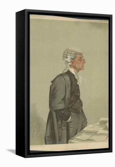 The Hon Sir Arthur Richard Jelf-Sir Leslie Ward-Framed Premier Image Canvas