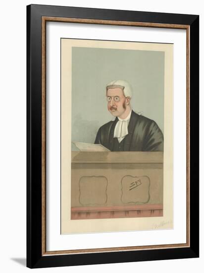 The Hon Sir Walter George Frank Phillimore-Sir Leslie Ward-Framed Giclee Print