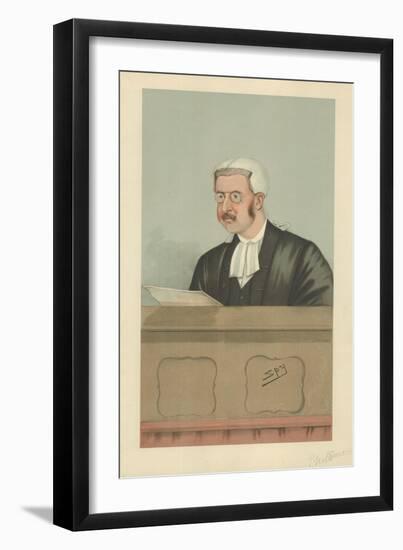 The Hon Sir Walter George Frank Phillimore-Sir Leslie Ward-Framed Giclee Print