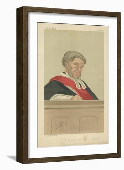 The Hon Sir William Robert Grove-Sir Leslie Ward-Framed Giclee Print