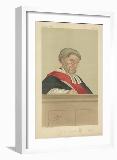 The Hon Sir William Robert Grove-Sir Leslie Ward-Framed Giclee Print