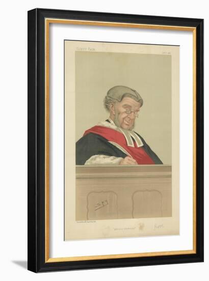 The Hon Sir William Robert Grove-Sir Leslie Ward-Framed Giclee Print