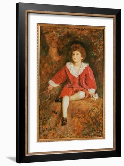 The Honorable John Neville Manners (Oil on Canvas)-John Everett Millais-Framed Giclee Print