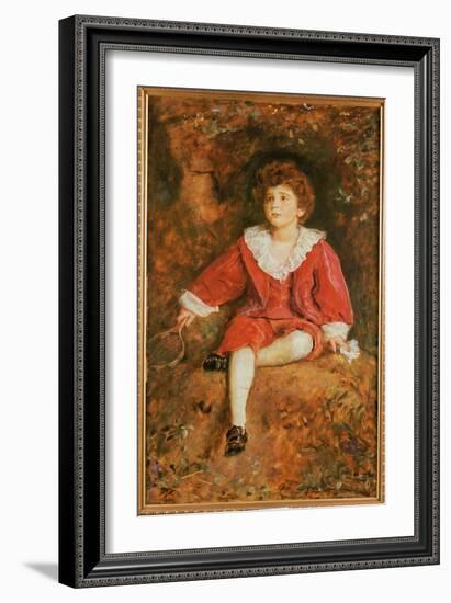 The Honorable John Neville Manners (Oil on Canvas)-John Everett Millais-Framed Giclee Print