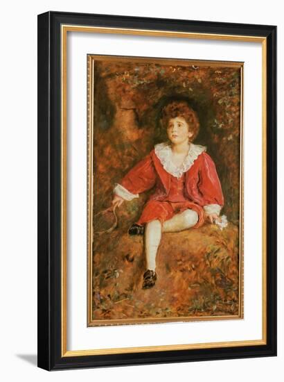 The Honorable John Neville Manners (Oil on Canvas)-John Everett Millais-Framed Giclee Print